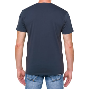 Camiseta de algodón 180 gr Hot Buttered Mistral marino