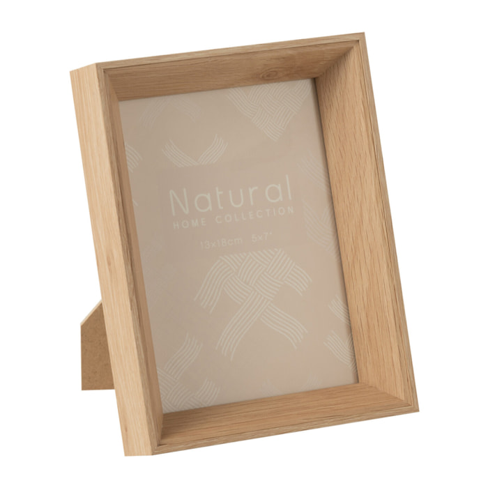 J-Line cadre photo - bois - naturel - 2 pcs