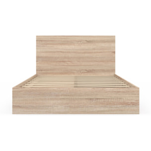 Lit Orem 140x190cm tiroir coulissant