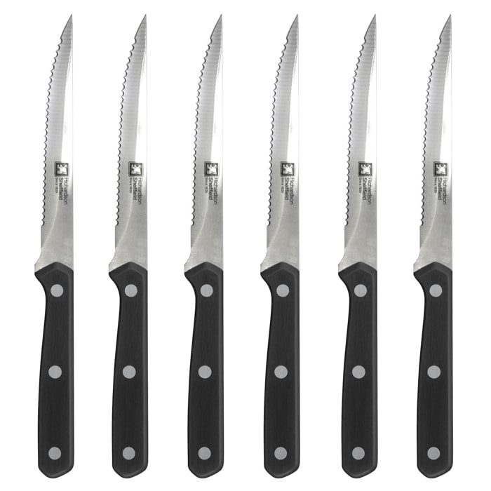 Cucina - Estuche de 6 cuchillos carne