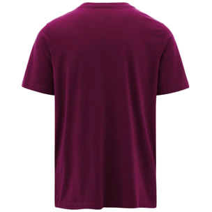 Kappa - T-Shirts & Top Uomo Viola - Logo Amberis Dk
