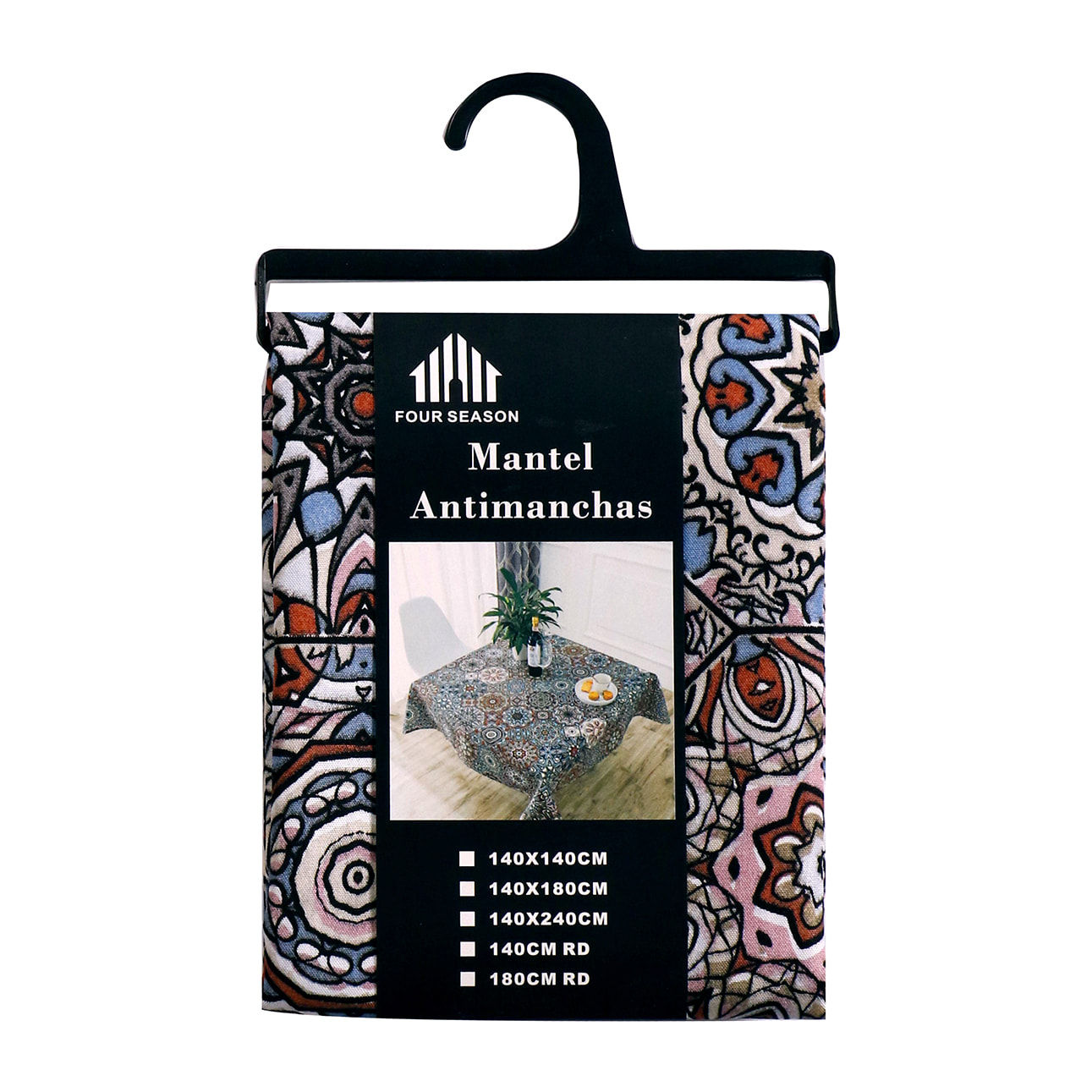 Tovaglia antimacchia 140x240 cm.