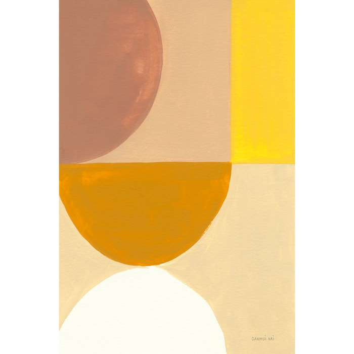 Tableau Soleil retro 50's Tableau alu Dibond