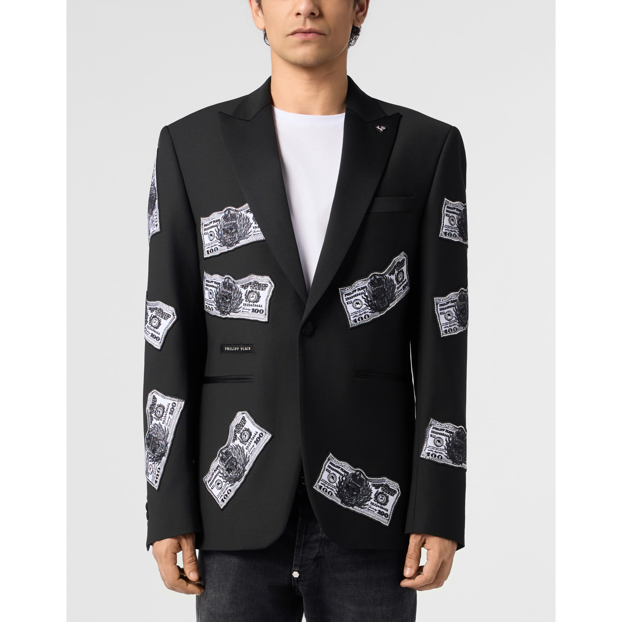 PHILIPP PLEIN Blazer Plein Dollars Strass