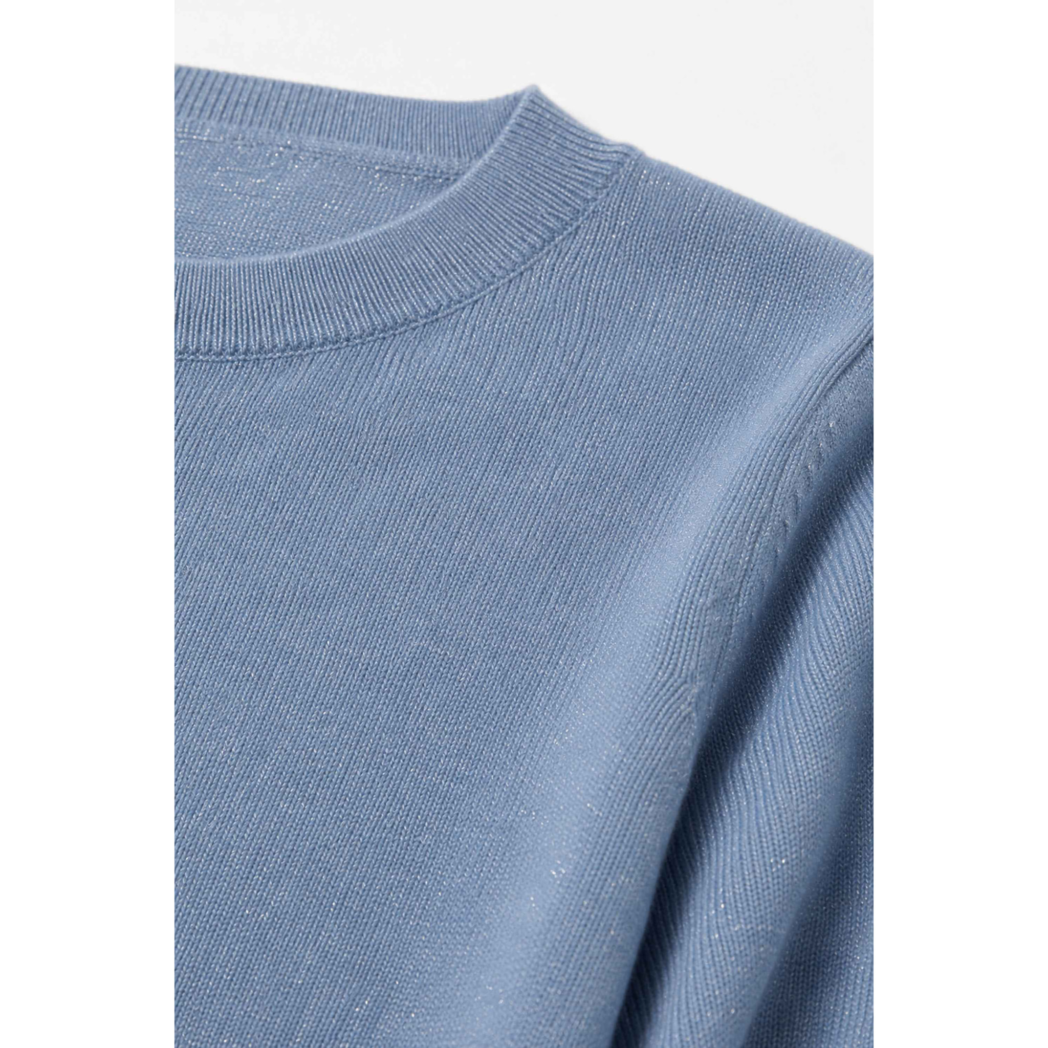Kocca - Maglia girocollo da donna a maniche lunghe e bordi a coste Donna