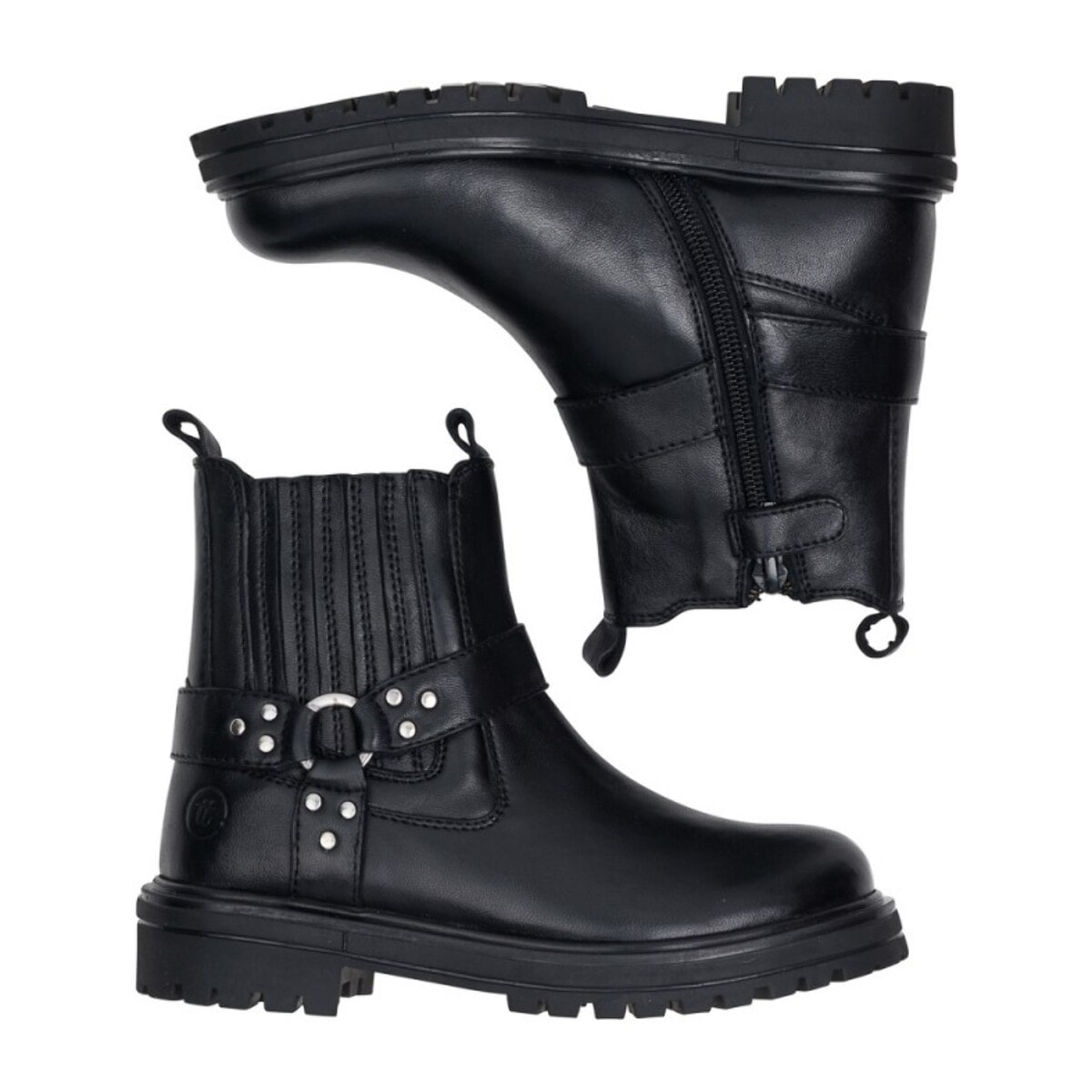 Botin con elastico - Piel