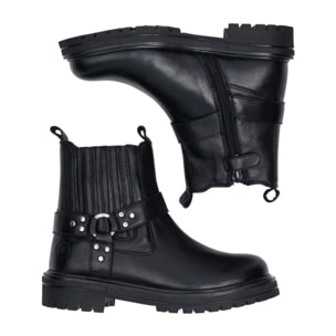 Botin con elastico - Piel