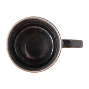 Lot de 2 mugs noir - "Charbon"