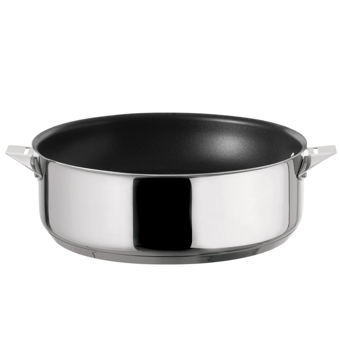 Eclipse - Sauteuse de 28 cm con revestimiento cerámico y tapa