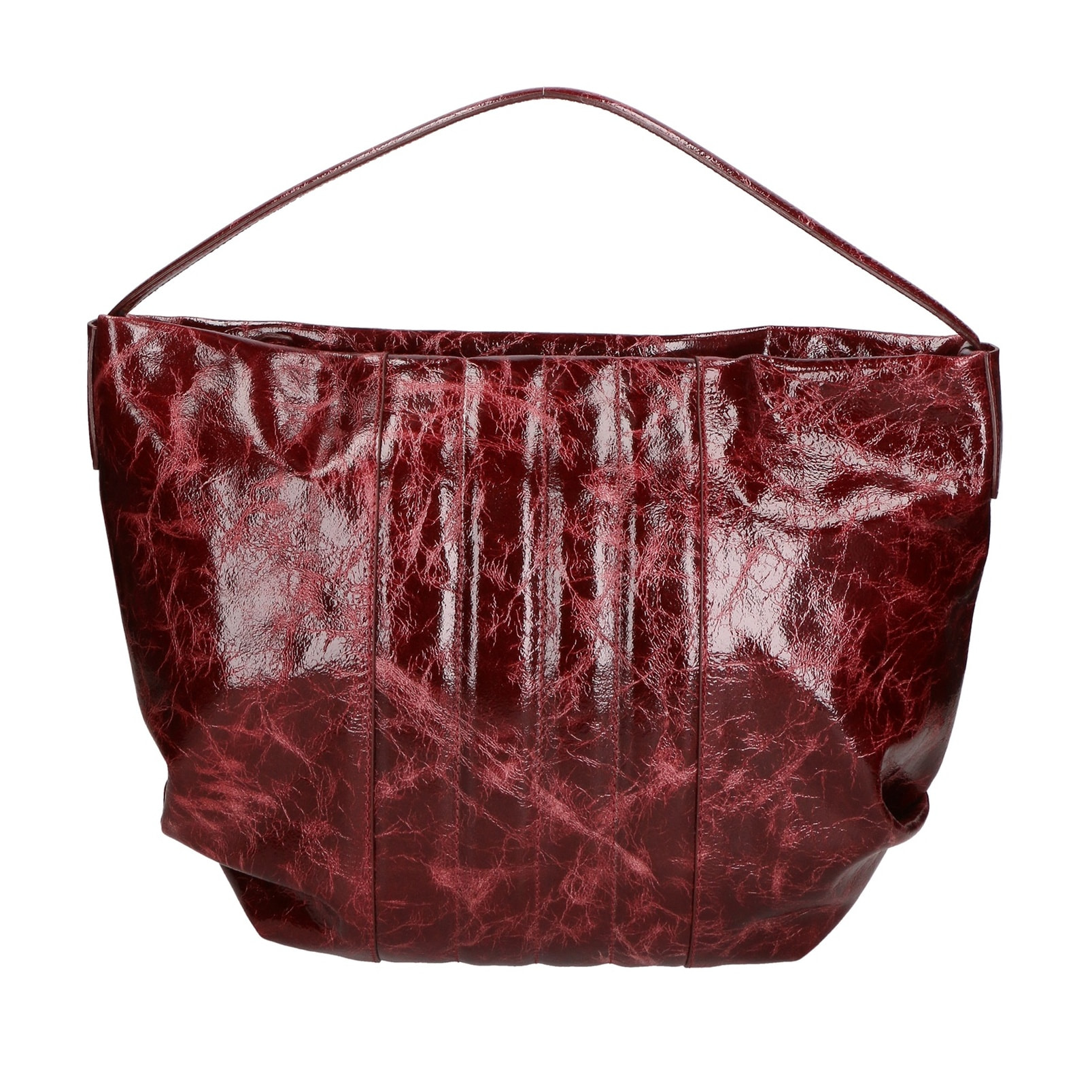 Borsa a spalla da donna - Modello Vanda - Vera pelle - 30.0 x 40.0 x 5.0 cm