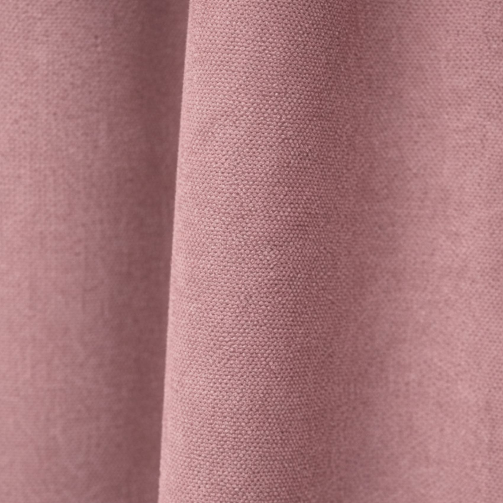 Rideau thermique phonique et semi occultant à galons fronceurs KONFOR - Rose