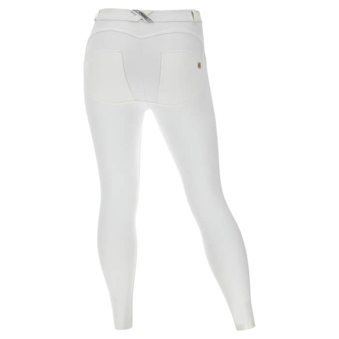 Pantaloni push up WR.UP® curvy con gamba superskinny similpelle