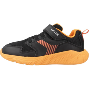 Zapatillas Niño de la marca GEOX  modelo J SPRINTYE BOY NEGRO