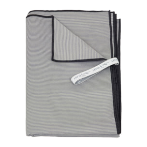 Telo Mare Spiaggia In Tinta Unita Con Bordo Disegno Fit