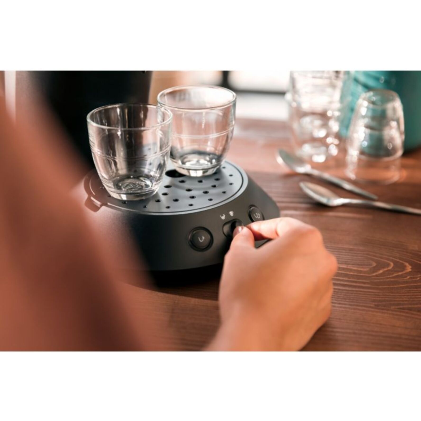 Senseo PHILIPS senseo original plus CSA210/61 noir