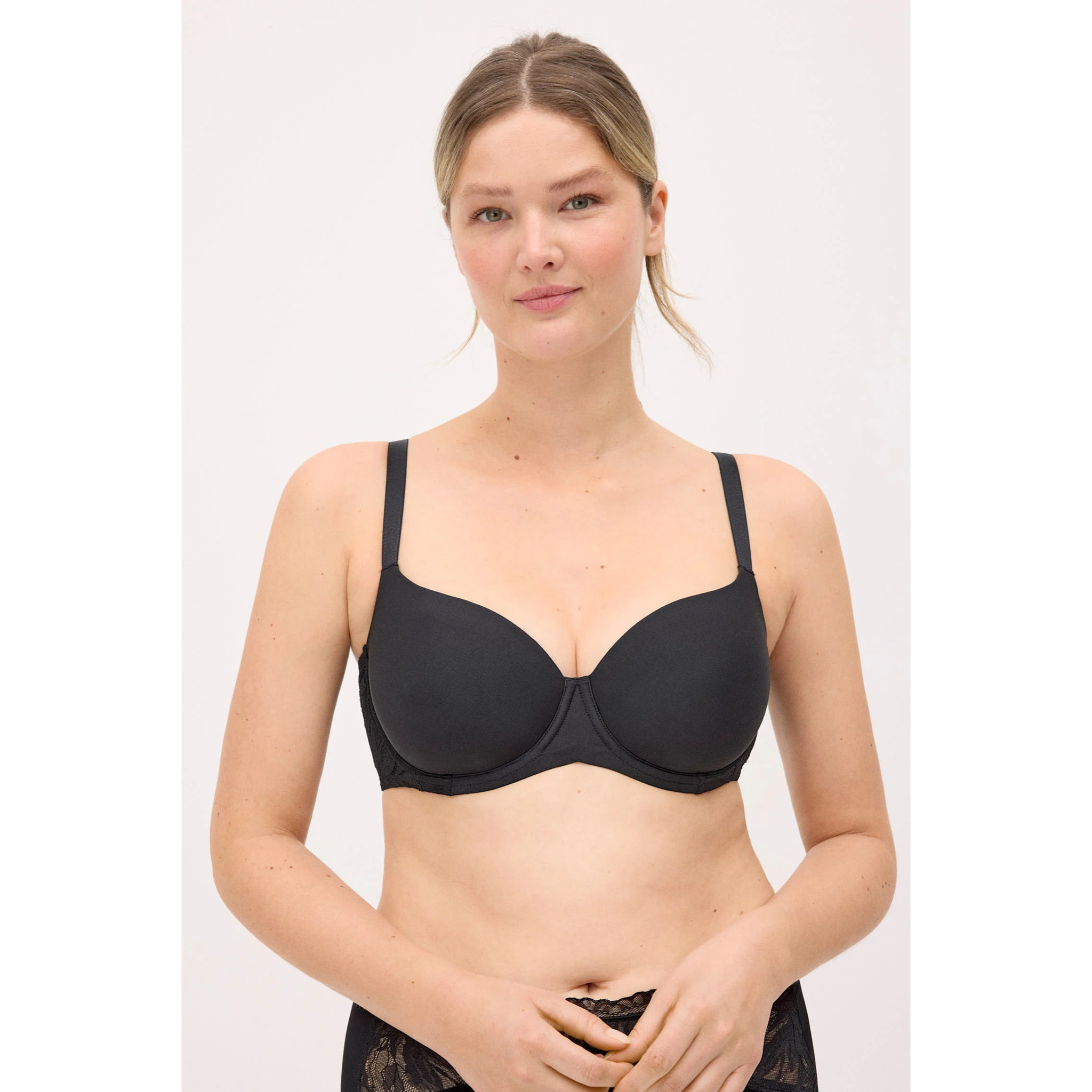 Reggiseno con ferretto con imbottitura Nero