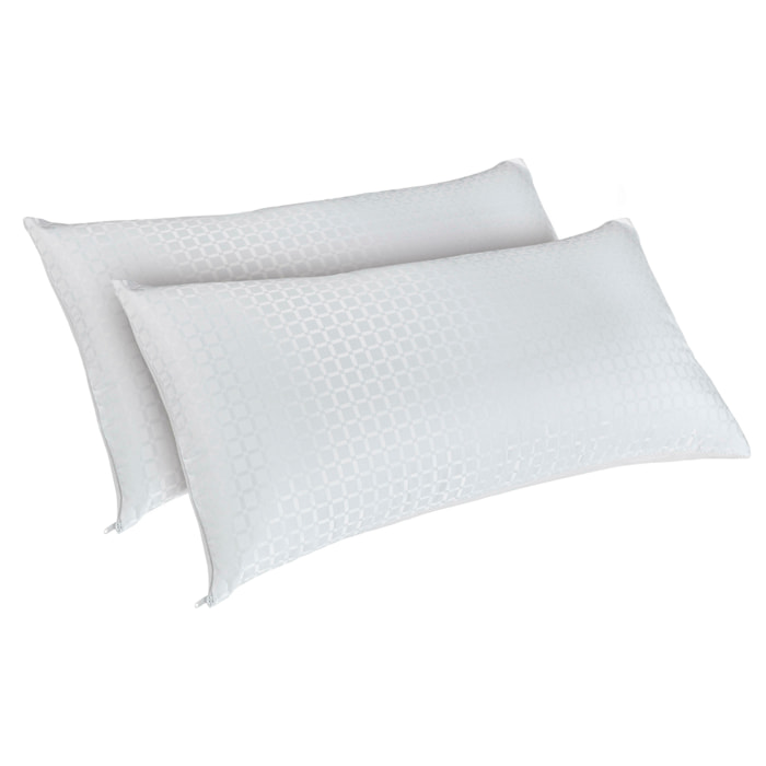 Pack 2 almohadas fibra | Firmeza media |  | Cooper