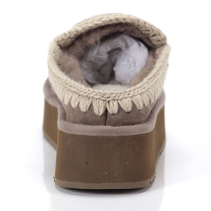 Boots Mou CLOG ESKIMO PLAT Grigio