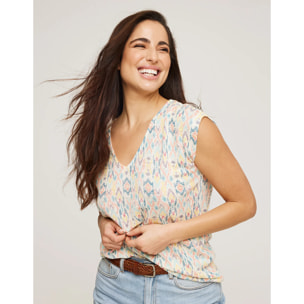 Camiseta Estampada Multicolor - Ordesa