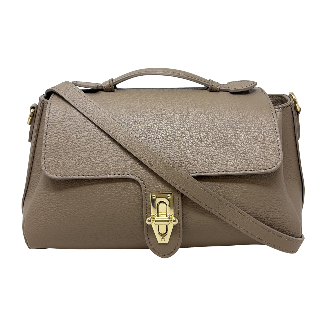 Borsa a Mano Elegante in Vera Pelle Made in Italy