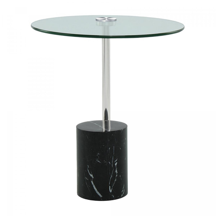 Table basse NIJE Fait à la main en Acier inoxydable