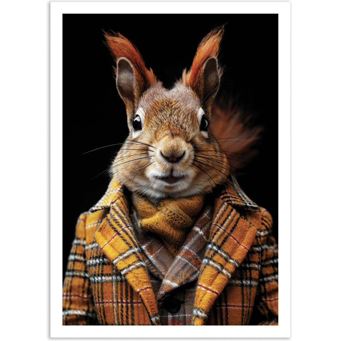 Affiche - Squirrel Wild Suits - Philippe Hugonnard