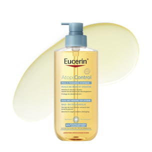 AtopiControl - Huile Bain et Douche Apaisante - Peaux Sensibles à Atopiques - 400 ml