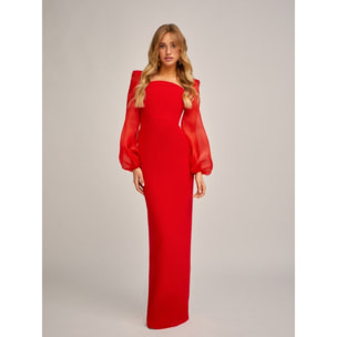 VESTIDO VICTORIA CIES ROJO