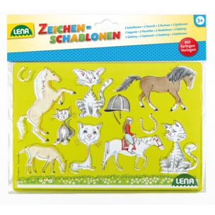 Stencil - Cavalli e Cani