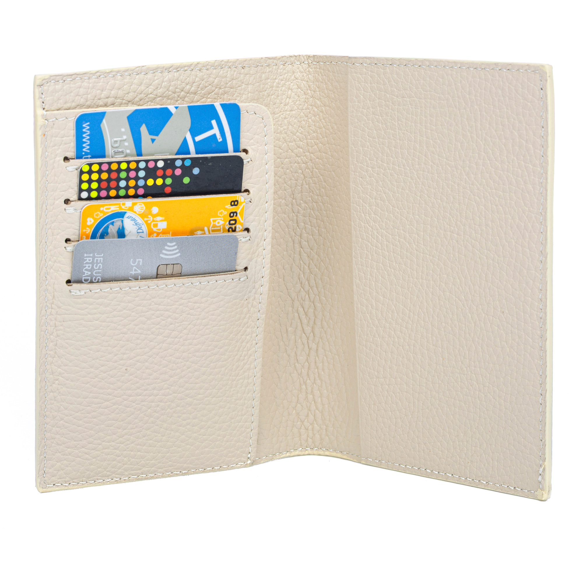 Azzano tarjetero billetero de piel auténtica Dollaro.