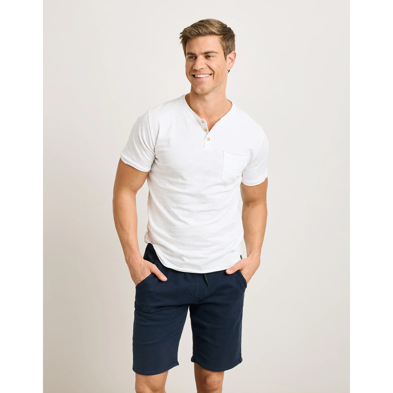 Camiseta Manga Corta Blanco - Barny