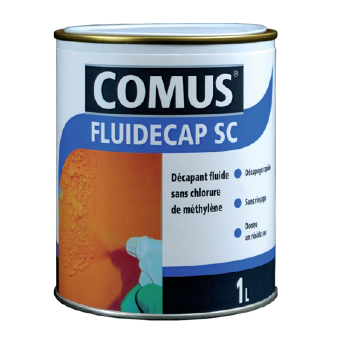 Décapant à sec Fluidecap SC COMUS SAS - Pot 5 L 1420 - 28784