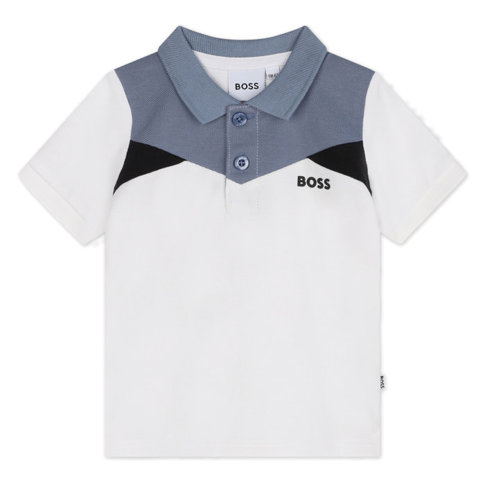 Polo con bloques de colores NIÑO