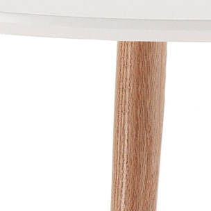 Tomasucci table ronde extensible EGO WOOD Multicolore