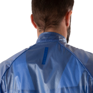 Chaqueta ciclista sin capucha transpirable, resistente al viento y a la lluvia.