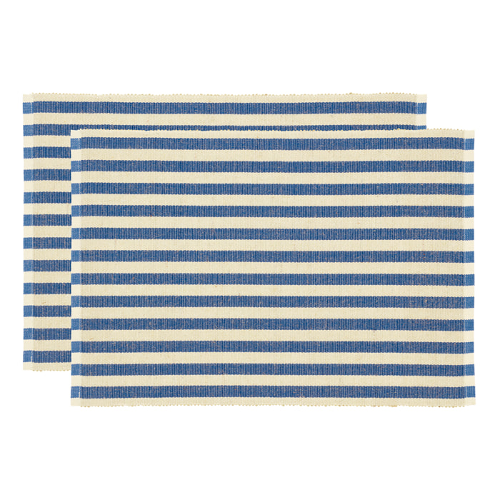 Set de 2 set de table Statement Stripe 33x48cm