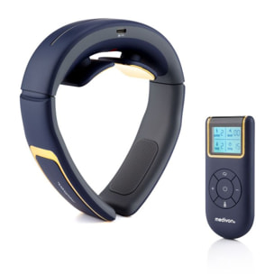 Masseur Cervical impulsions électriques Chauffant Anti-douleur avec 2 Électrodes Medivon MV-ULTRAEMSPRO