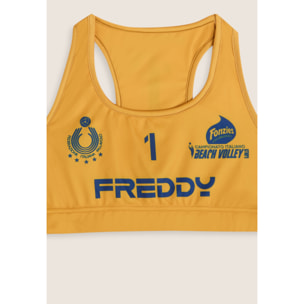 Top donna Beach Volley Gold 2025 - Numero 1