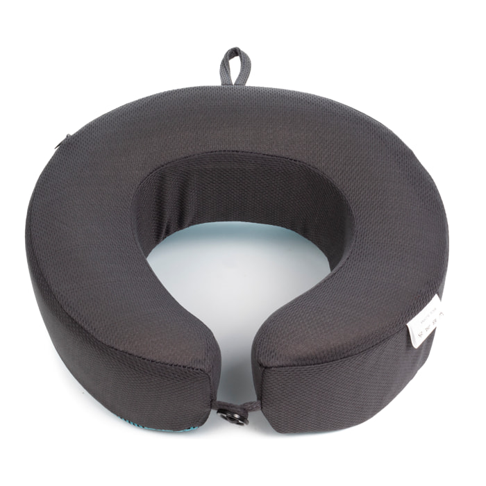 Cuscino da viaggio cuscino cervicale in memory foam, effetto memory, traspirante.