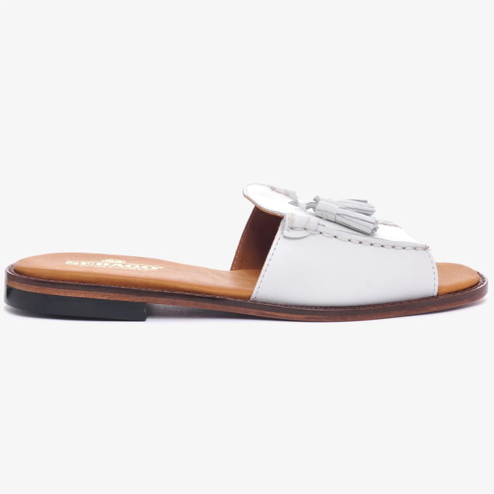 Sebago - Sandali Donna Bianco - Will Slide Pop Woman