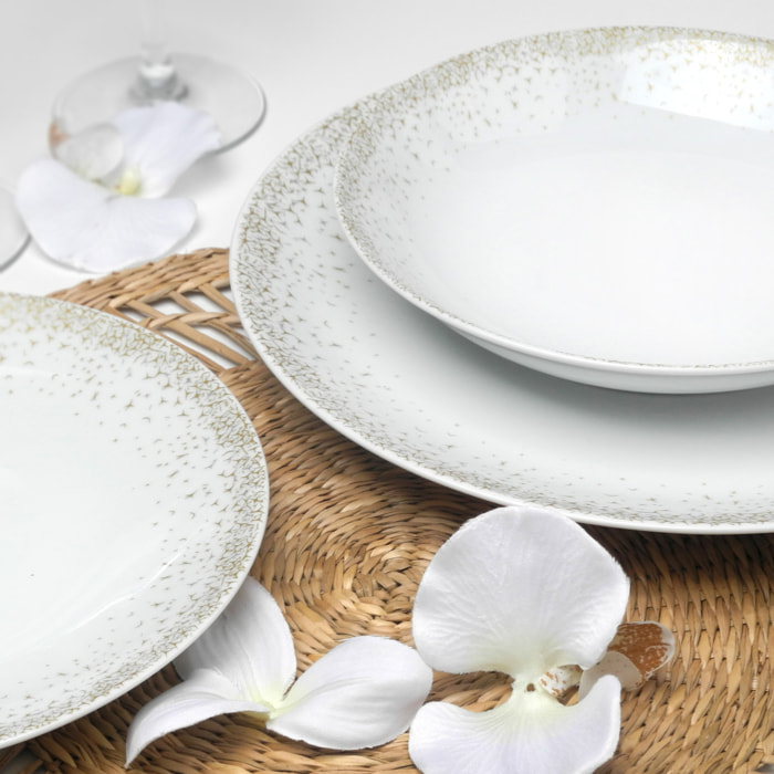 Byblos - Assiette dessert 21 cm (lot de 6)