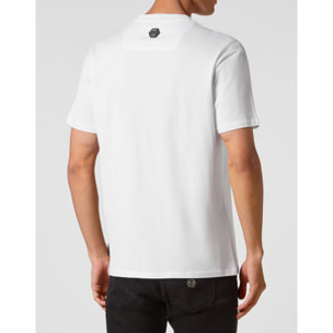 PHILIPP PLEIN T-Shirt Round Neck SKULL AND PLEIN