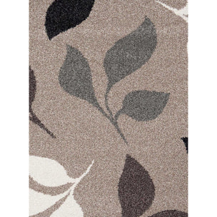 Tapis salon et chambre tissé motif floral SATO