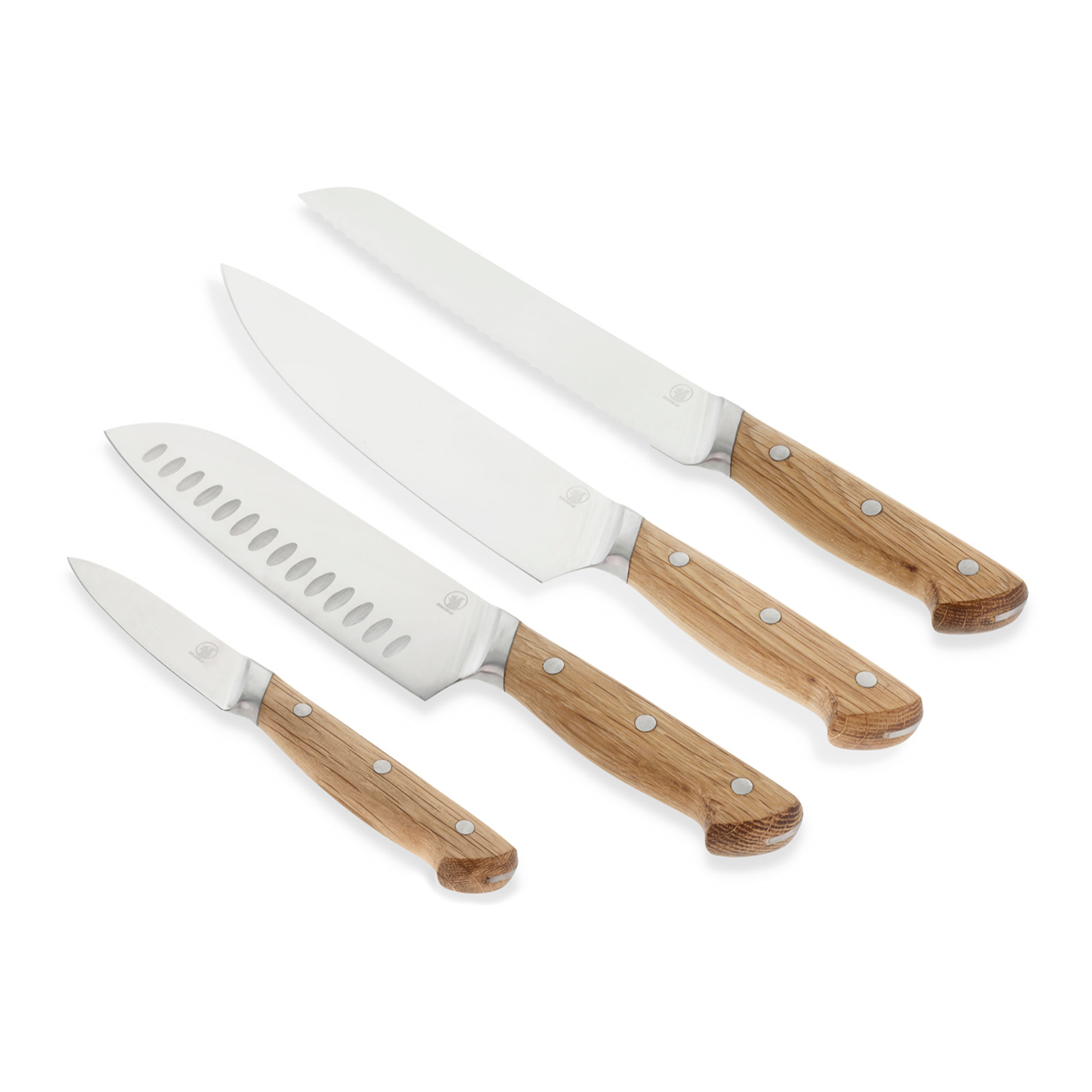 Ensemble de 4 couteaux Foresta en Chêne