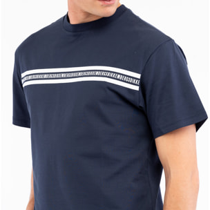 BIKKEMBERGS t-shirt uomo dress blue