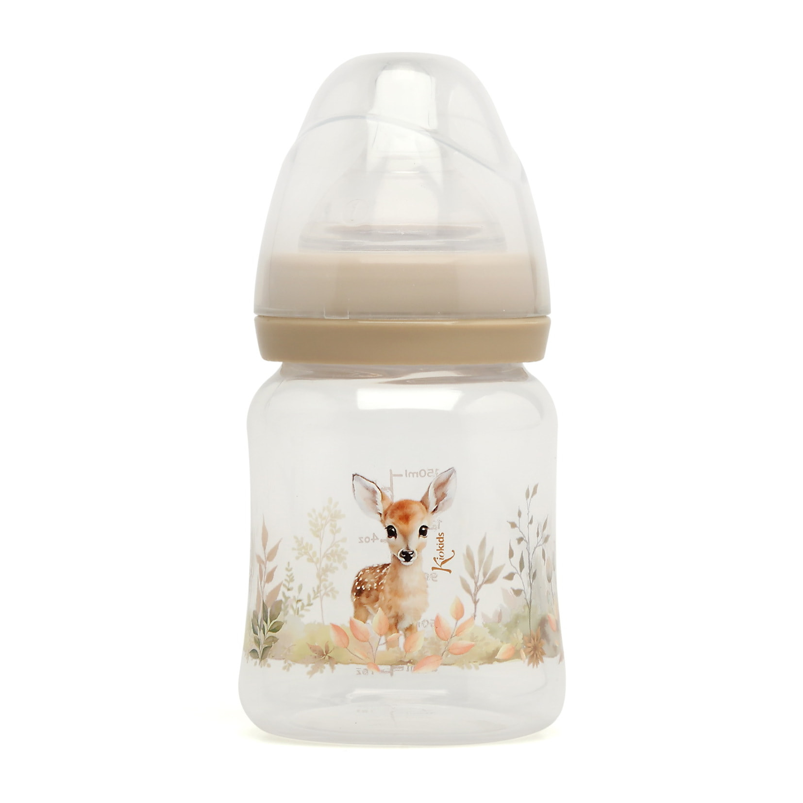 BIBERÓN ANTICÓLICO 150ML CIERVO BEIGE