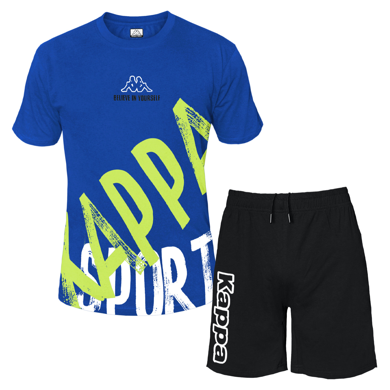 Completo Corto Ragazzo KAPPA Cotone 8 / 16 Anni