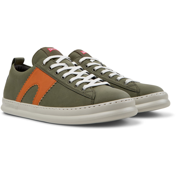 Zapatillas - CAMPER Runner Four - Verde - Cuero liso