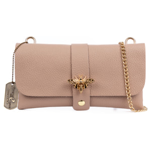 Amaseno borsa a tracolla donna. Pelle autentica Dollaro.