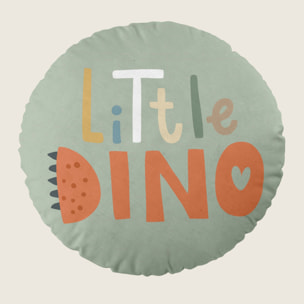 Cool Kids - Cojín Redondo Estampado - Con Relleno - 100% Algodón - Dinoland